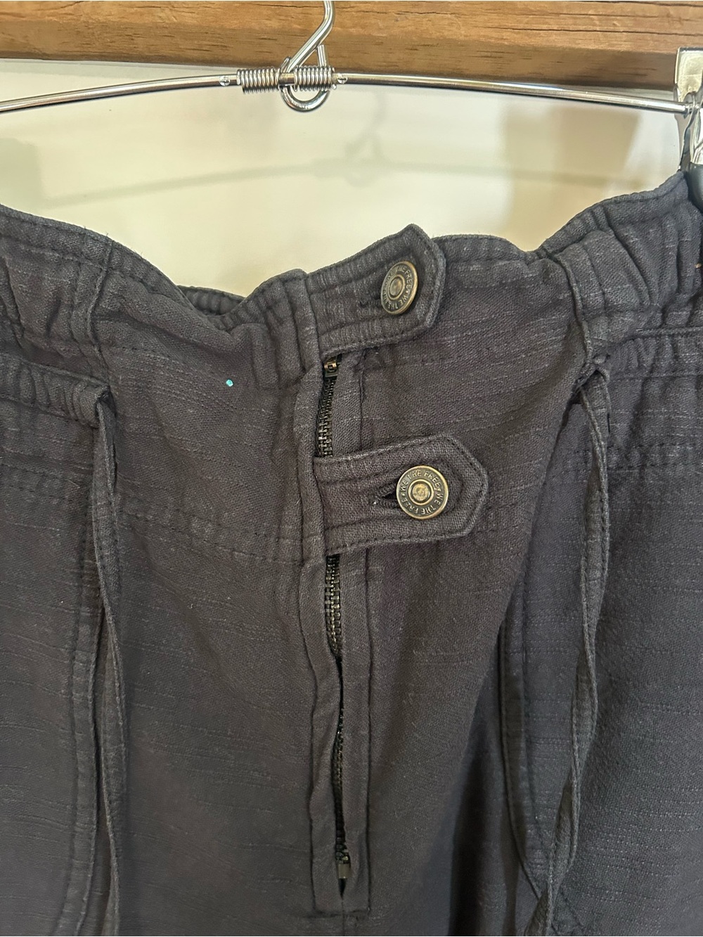 Free People Park Ave Black Cargo Pants - Picture 6 of 7
